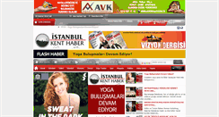 Desktop Screenshot of istanbulkenthaber.com